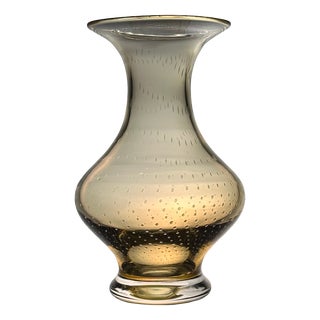 Mouth-Blown Art Glass Vase attributed to WMF, Germany, 1950s For Sale