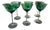 Vintage Cocktail Glasses, 1950s, Set of 6 For Sale