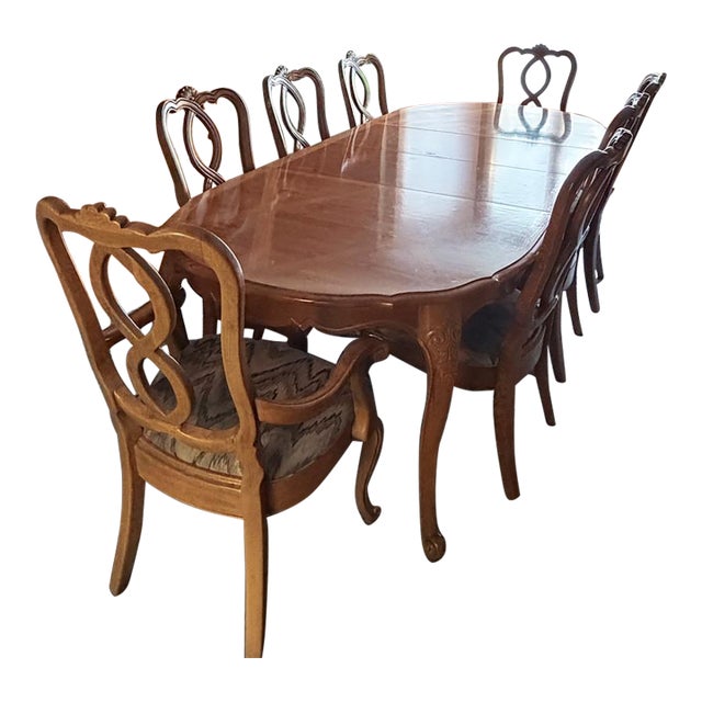Vintage 1987 Hickory Manufacturing Co. Dining Collection For Sale