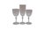 Seventy one piece antique crystal stemware lot, circa 1930s. Includes six different styles - highball / juice, champagne...