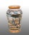 Ancient Vase in Enameled Majolica Depicting Peasant Scene, Early 20th Century For Sale - Image 5 of 5