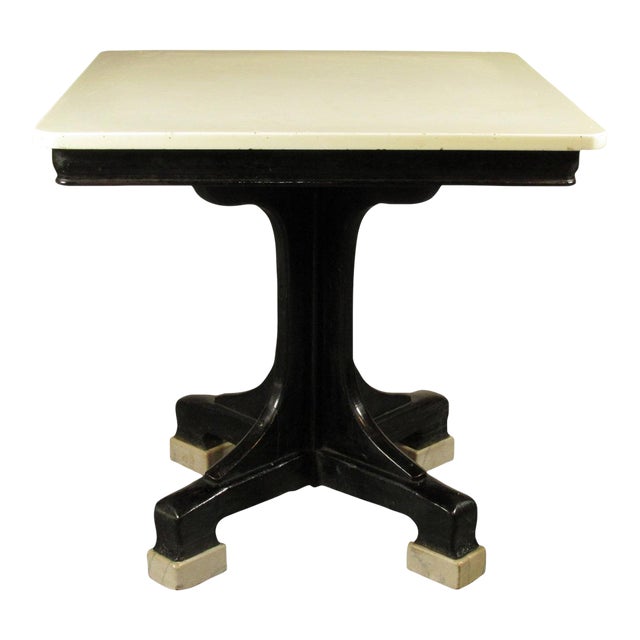 1920s French Art Nouveau Bistro Table For Sale