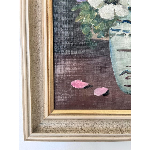 Modern HJ. Andersen, Still Life Composition, 1960s, Oil Painting on Canvas, Framed For Sale - Image 3 of 13