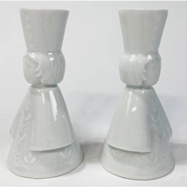 Vintage Haviland Limoges Ceramic Salt and Pepper Shakers For Sale - Image 4 of 7