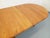 1970s Vintage Round Dining Table in Blond Elm with Extensions from Seltz, 1970s For Sale - Image 5 of 18