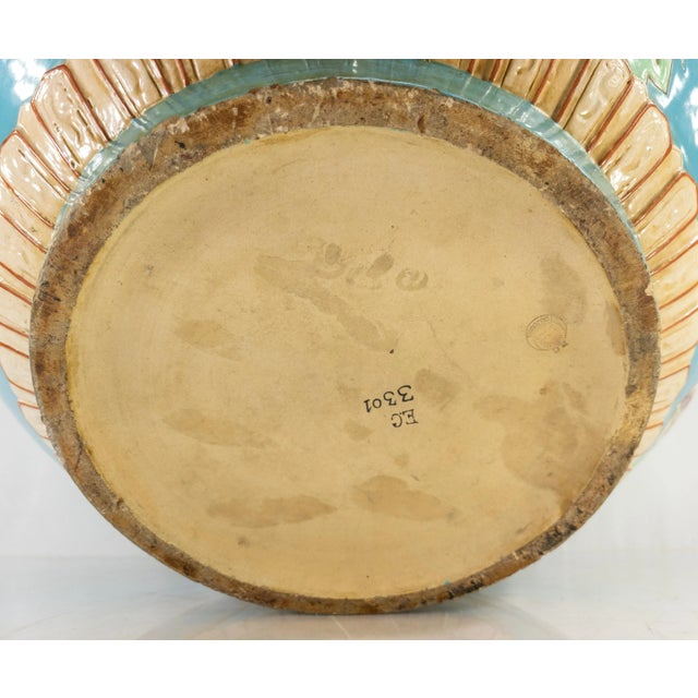 French Faience Aesthetic Jardiniere Planter For Sale - Image 10 of 13