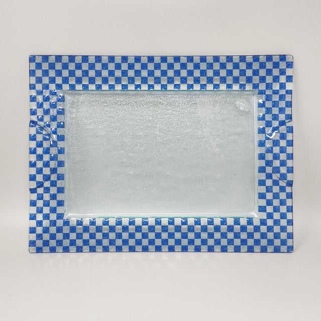 1970s Italian Tray in Murano Glass from Albatros, 1970s For Sale - Image 5 of 9