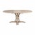 2020s 54-72" Solid Wood Round Extendable Dining Table by Essentials for Living For Sale - Image 5 of 6