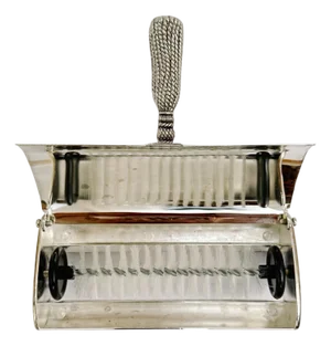 Vintage French Silverplated Tassel Table Crumb Sweeper