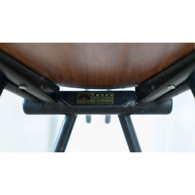 Set of S88 Folding Chairs by Osvaldo Borsani for Tecno, Italy For Sale - Image 18 of 18