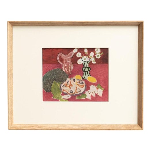 After Henri Matisse, Composition, 1943, Color Cliché Print, Framed For Sale