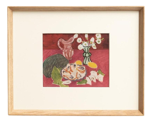 After Henri Matisse, Composition, 1943, Color Cliché Print, Framed