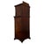 Antique English Walnut Narrow Display Cabinet, 1800s For Sale - Image 10 of 12