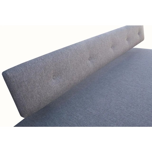 Brown Grey Daybed by Franz Hohh, 1950s For Sale - Image 8 of 12