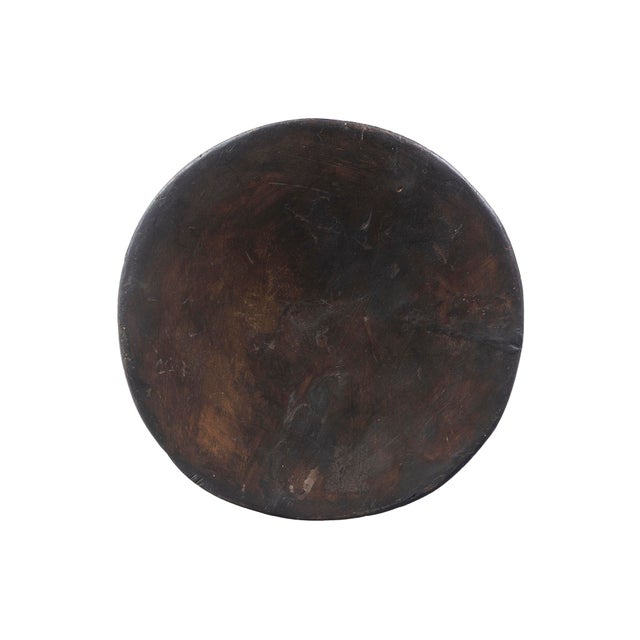 Mid 20th Century West African Carved Wood Stool For Sale In Dallas - Image 6 of 7