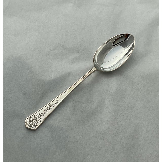 1980s Silver Dessert Spoon, Royal York For Sale In New York - Image 6 of 14