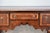 19th Century 19th Century English Walnut Queen Anne Console With Banded Satinwood Inlay For Sale - Image 5 of 9