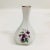 Traditional 1960s Violet Decorated Porcelain Bud Vase For Sale - Image 3 of 3