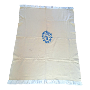 1950s Wool Plaza Hotel Blanket
