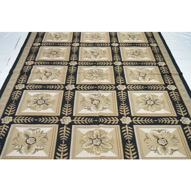 French Aubusson Design Rug 5'11'' X 8'11'' For Sale - Image 9 of 10
