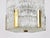 Austrian Tambour Drum Chandelier in Brass and Textured Ice Glass by J. T. Kalmar for Kalmar, 1960s For Sale - Image 13 of 18