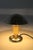 Gold Bauhaus Brass Mushroom Table Lamp, Former Czechoslovakia, 1930s For Sale - Image 8 of 11