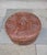 Angel I. Pazmino 1960s Hand-Tooled Leather Ottoman With Pre-Columbian Motifs For Sale - Image 4 of 12