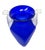 Steven Newell Cobalt Satin Art Glass Vase - 1990s For Sale In Los Angeles - Image 6 of 8