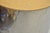 Metal Vintage Mid Century Modern Round Travertine Chrome Steel Pedestal Dining Table For Sale - Image 7 of 18