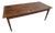 Antique Oak French Dining Table with Drawer For Sale