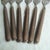 1970s Mepra Italy Stainless Tobacco Brown Flatware Forks- Set of 6 For Sale - Image 4 of 9