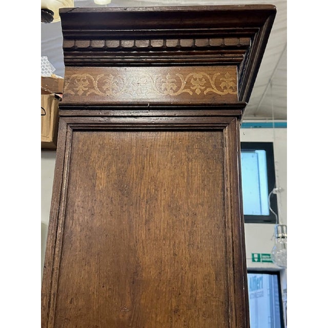 Showcase Buffet or Bookcase in Oak with Inlays For Sale - Image 14 of 18