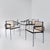 Vintage Chairs in Tubular and Vienna Straw by Marcel Breuer for Gavina, 1970, Set of 5 For Sale - Image 17 of 18