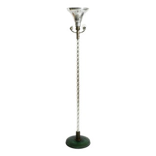 Murano Glass Floor Lamp, 1960 For Sale