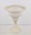 Mid-Century Modern Murano Scavo Glass Footed Center Bowl, Italy, 1980s For Sale - Image 3 of 13
