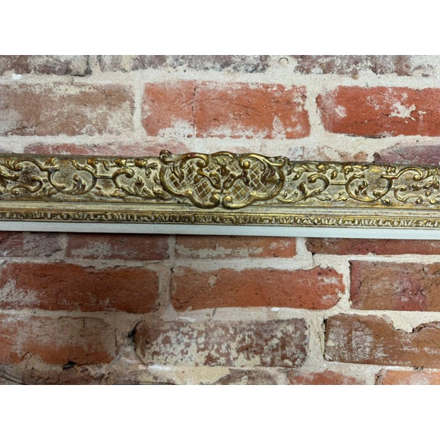Large French Giltwood Frame – Mid 19th Century Antique Elevate your painting and space with this exquisite large giltwood...
