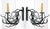 Metal Faux Coral Black Single Arm Sconces - a Pair For Sale - Image 7 of 7