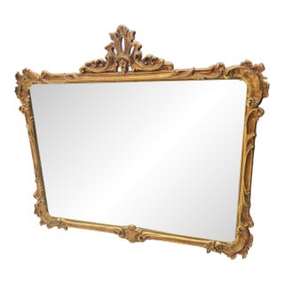 Regency Gilt Wall Mirror, 1920s For Sale