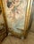 Rococo Antique French Rococo Gilded Three-Panel Hand-Painted Folding Screen With Cherubs and Floral Motifs For Sale - Image 3 of 10