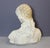 Alabaster Bust of a Young Woman with a Golden Headdress, 1900 For Sale - Image 3 of 15