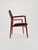 Brown Mid-Century Danish Teak Armchair, 1960s For Sale - Image 8 of 17