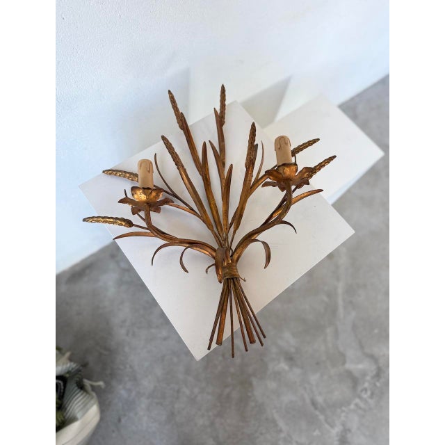 Wall Light in Gilt Brass, 1970s For Sale - Image 4 of 18