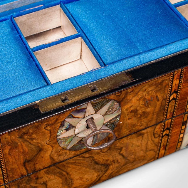 1830's Antique Ladies Utility Box For Sale - Image 12 of 12