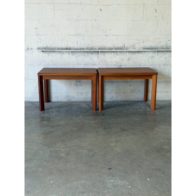 These rectangular side tables feature a clean silhouette with gently rounded corners and sturdy legs. The versatile set...