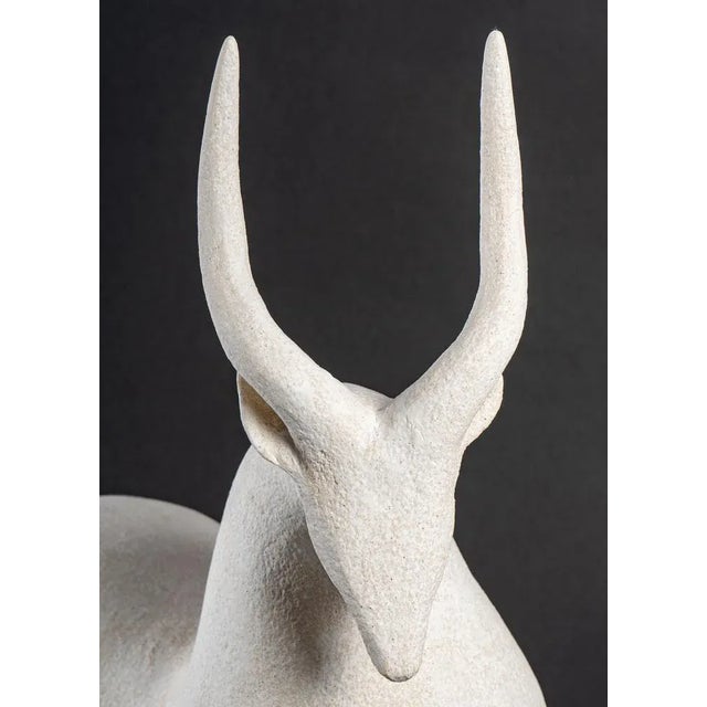 Gazelle Animal Sculpture by Athena Jahantigh For Sale - Image 4 of 5