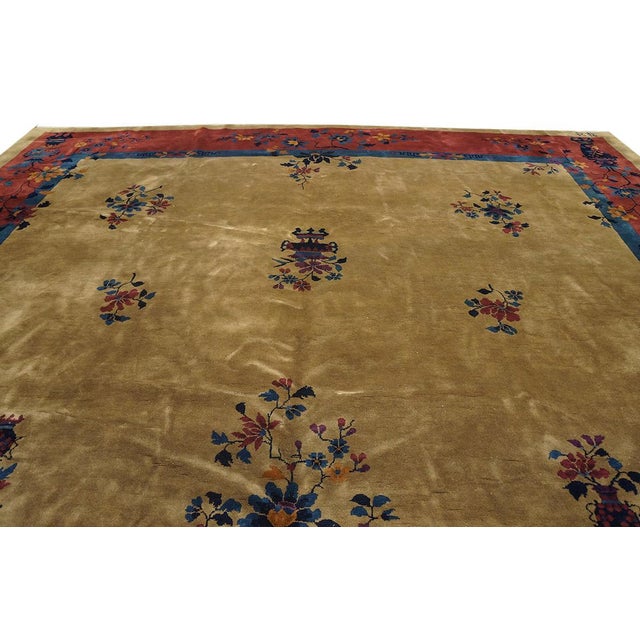 Early 20th Century Chinese Manchester Quality Peking Carpet 12' x 15'6" - 366 x 472