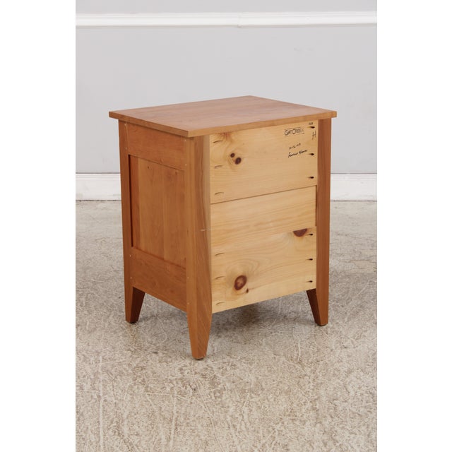 Gat Creek Cherry 4 Drawer Nightstand For Sale - Image 14 of 15