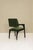 Wood Arches Dining Chair in Green Cotton Velvet by InsidherLand For Sale - Image 7 of 13