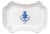 Vintage Ritz Paris Hotel White Porcelain Ashtray Soap Dish For Sale