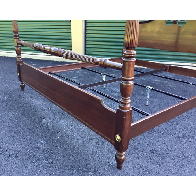 Ethan Allen Court King Bed Chairish